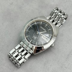 Vintage 70s CITIZEN Seven Star V2 Black Watch Rare Collectible