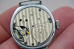 Vintage men’s WWI military Trench watch Ingersoll Made in USA for repair