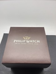 Mens Philip Watch. Swiss Made Modelo 16802. 100ATM. 3 Jewels.