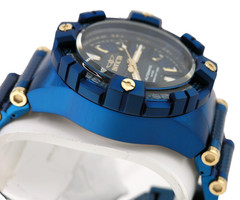 NEW INVICTA 38140 BOLT NH35 AUTOMATIC BLUE CARBON FIBER DIAL WATCH 54MM G