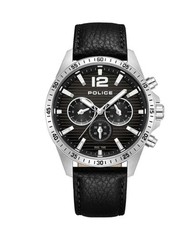 POLICE Men Analog Quartz Casual Watch Classic Dress Black Dial Waterproof Round