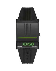 Bulova 98C141 Computron D-Cave Special Edition Quartz Digital LED Display Watch