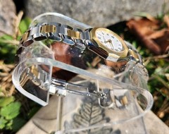 Baume & Mercier Mini Riviera 65507 Stainless / 18K Yellow Gold 22mm Ladies Watch