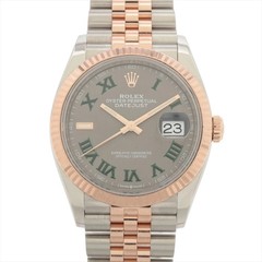 Rolex DATEJUST 36 126231 PG×SS PG×SS AT Slate dial jubilee bracelet