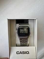 Casio Classic A158WA-1CR Watch – Silver