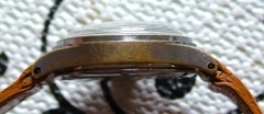 VINTAGE 1940’S MENS WELSBRO 7 JEWELS SWISS MADE WATCH WITH BOX IN GOOD CONDITION