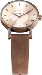 [KLASSE 14] Watch VOLARE VINTAGE GOLD Suede VO18VG001W Ladies Brown