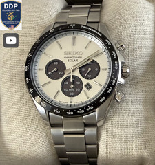 [UNUSED w/Box] SEIKO Selection SBPY165 V175-0FA0 Solar Panda Men’s Watch 20cm