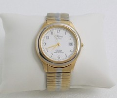 Vintage Reliance By CROTON Two Tone Stretch Band Men’s Watch