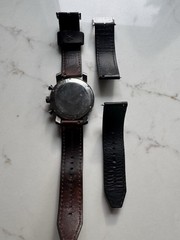 Fossil Nate JR1424 Chronograph Brown Leather Analog Quartz Men’s Wrist Watch