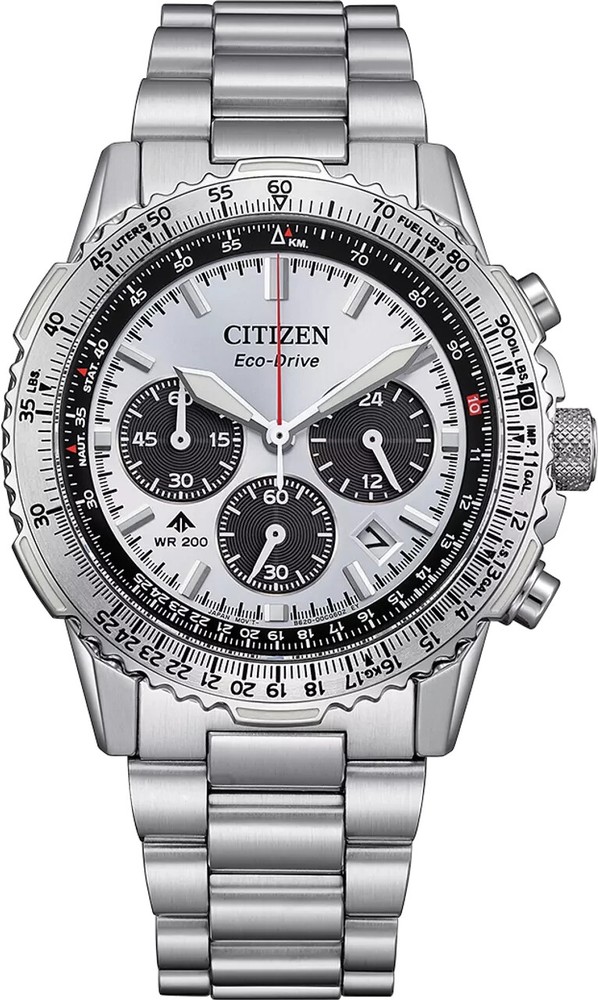 Citizen Eco-Drive Promaster Navihawk Chronograph Sapphire Silver CA4660-61A