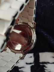 Michael Kors White Runway Chronograph Watch