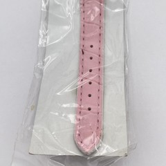 Girls Heart Rhinestone Watch Pink Strap Silver Tone Quartz Analog New Gift