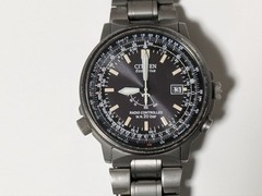CITIZEN Promaster Sky Eco-Drive PMD56-2776 Black Dial 20 Bar From Japan