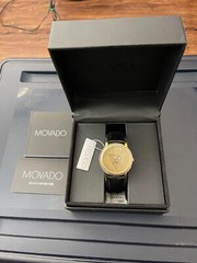 Movado Linear 10 Years Service watch. Watch was gift item and never wear before.