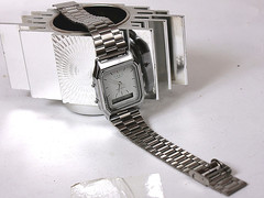 Fully Working unisex White Wristwatch Casio AQ230 new with bracelet
