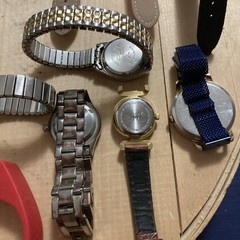 Vintage Watch Lot Untested, Various Brands