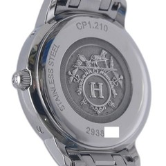 HERMES Clipper Classic CP1.210.230/4969 Used Women’s Watch, Polished/Battery