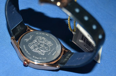 Brunomagli Alessia 29.191381.rb Black Leather Strap Copper Dial Swiss Watch