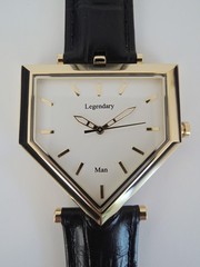 Legendary Man® Home Plate Men’s Wrist Watch — Limited Edition, Swiss Mov’t 38mm