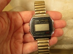 Vintage Men’s Digital Casio Alarm Chrono 593 A158W Watch