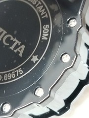 $279 Invicta Racing Vaulthan Men Black White 44mm Quartz Watch 69675 New In Box