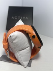 Activa ACW1237 Digital Sport Watch 53mm Orange Silicone Band 30M WR New w/Box