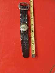 Vintage Ginsbo Incabloc Seaguard Watch* Swiss Made* 21 Jewels* Runs Well!