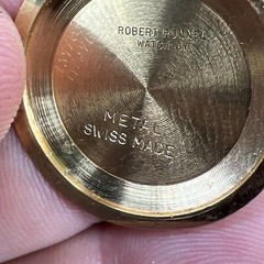 Vtg William Wise & Sons By Robert Ronnel Swiss Manual Wind Pocket Watch Pendant
