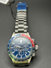 Brand New Beautiful Torino Carrero Men’s Avatar Watch 44mm Red/Blue Chronograph