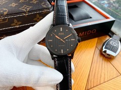 MIDO Multifort Chronometer Caliber 80 Automatic Watch 40mm Leather Strap