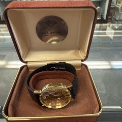 Vintage 1942 Walking Liberty Half Dollar Silver Coin Men’s Watch (Needs Battery)