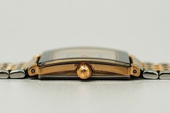 **NEAR MINT** Vintage RADO Florence 153.3606.2N Qz Silver Dial 18mm Womens Watch