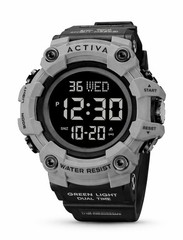 Invicta ACW1968-008 Activa Kadron X Digital Men’s Watch 53mm Grey NIB