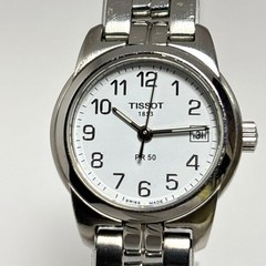 Tissot PR50 Womens Dress Watch Quartz Wristwatch 24mm wrist 12.5cm Steel