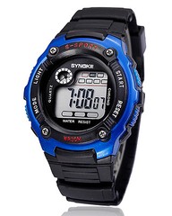 Multi Function Digital Kids Watches Waterproof LED Light Wristwatches for Boys