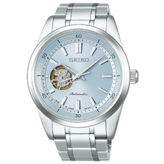 Seiko SCVE065 Automatic Open Heart Light Blue Dial Limited Edition Watch