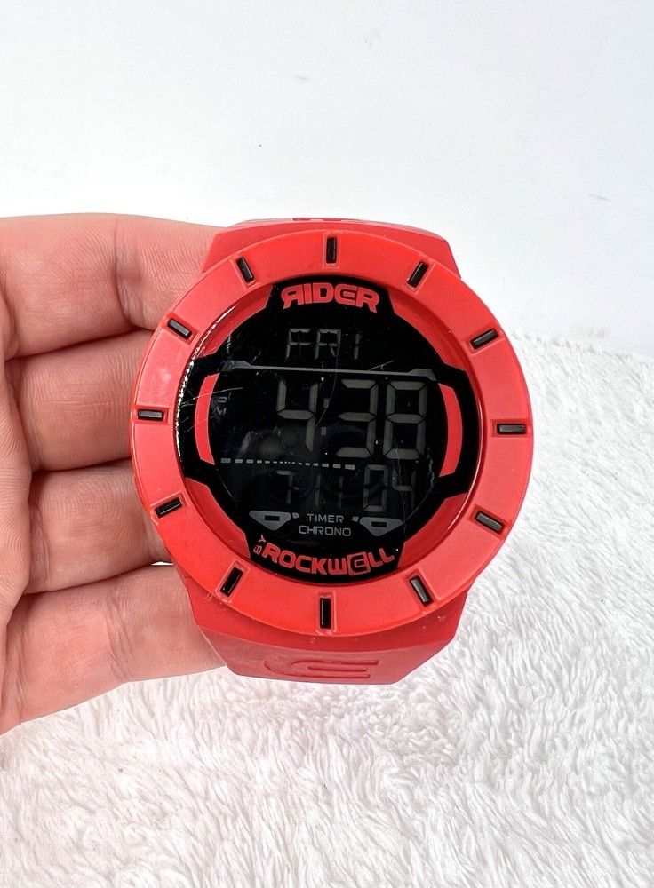 ROCKWELL Rider The Coliseum Red Wrist Watch