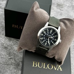 Bulova Hack VWI SPECIAL EDITION Black Dial Automatic Men’s Watch 96A259