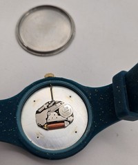 Versace Versus Aqua Glitter Silicone Wome’s Watch