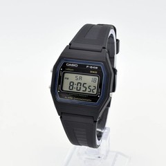 CASIO F-84W-1QJH Digital Watch Japan Model Alarm Black Resin