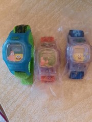 Set of SpongeBob Digital Watches (Kelloggs)