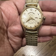 Working VTG Mount-Atlant Deluxe 33mm 21 Rubis Gold Manual Wind Mens Watch