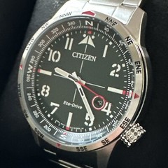 CITIZEN Eco-Drive AVION Stainless Steel Men’s Watch BM7551-50X X NEW MSRP $325