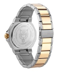 Plein Sport Mens Two Tone 44mm Bracelet Fashion Watch
