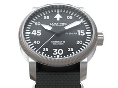 Lum-Tec Combat B67 Day/Date watch, 2-yrwarranty, USA Made, 2 straps, 43mm, NIB