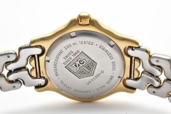 ▶️ TAG HEUER S/el Professional WG1130-0 Quartz Vintage Gold Men’s Watch Swiss