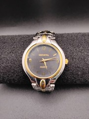 Geneva Watch Women’s V365 Silver And Gold Tones Japan New Battery