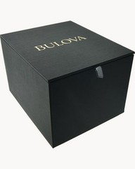 Bulova Marine Star Stainless Steel Black Dial 6-Hand Chrono Men’s Watch 96B272