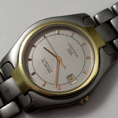 CERTINA DS QUARTZ MODEL EOL 113 7170 1 TITANIUM 100 METERS GENT’S WATCH